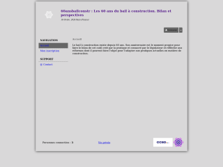 Accéder au site de la conférence