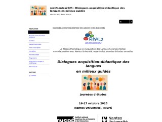 Accéder au site de la conférence
