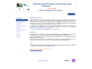 Accéder au site de la conférence