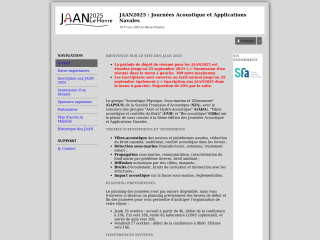 Accéder au site de la conférence