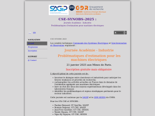 Accéder au site de la conférence