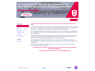 Accéder au site de la conférence