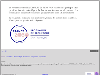 Accéder au site de la conférence