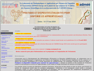 Accéder au site de la conférence