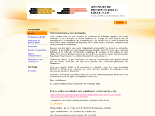 Accéder au site de la conférence