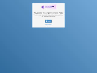 Accéder au site de la conférence