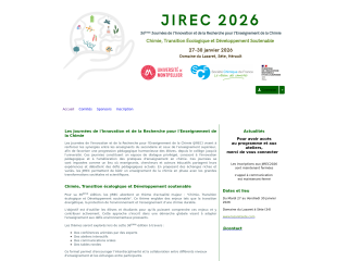 Accéder au site de la conférence