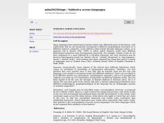 Accéder au site de la conférence
