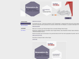 Accéder au site de la conférence