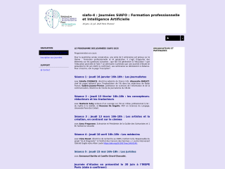 Accéder au site de la conférence