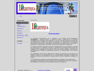 Accéder au site de la conférence