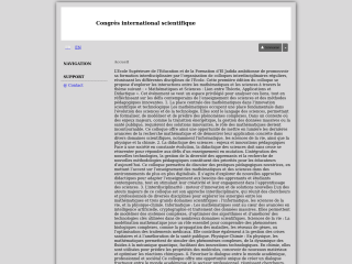 Accéder au site de la conférence