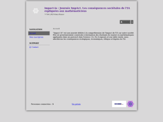 Accéder au site de la conférence