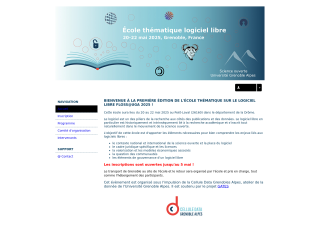Accéder au site de la conférence