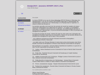 Accéder au site de la conférence