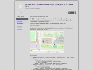 Accéder au site de la conférence