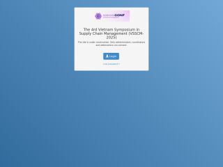 Accéder au site de la conférence