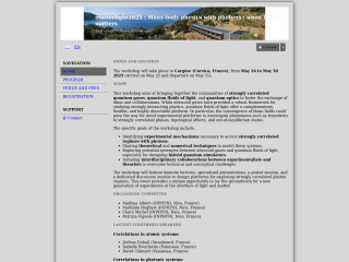 Accéder au site de la conférence