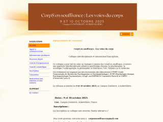 Accéder au site de la conférence