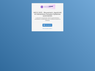 Accéder au site de la conférence