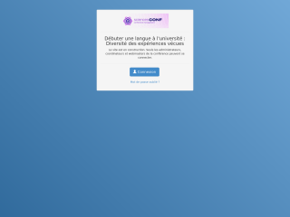 Accéder au site de la conférence