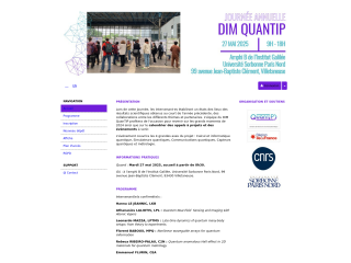 Accéder au site de la conférence
