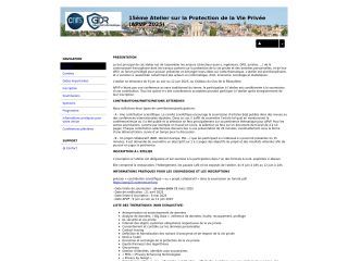 Accéder au site de la conférence