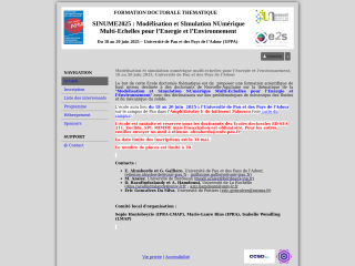 Accéder au site de la conférence