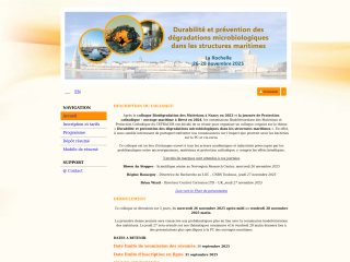 Accéder au site de la conférence