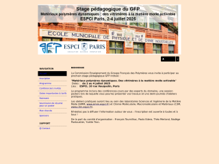 Accéder au site de la conférence