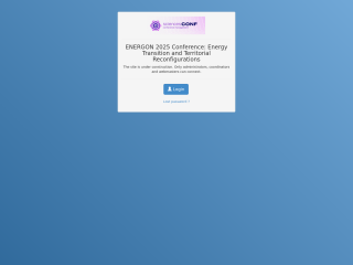 Accéder au site de la conférence