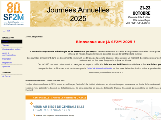 Accéder au site de la conférence