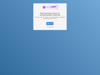 Accéder au site de la conférence