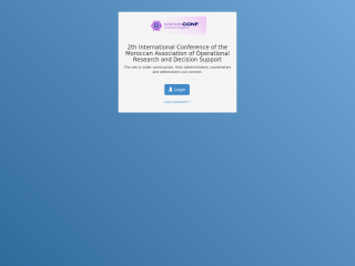 Accéder au site de la conférence