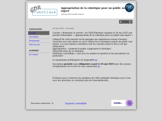 Accéder au site de la conférence