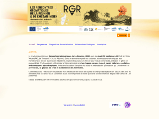 Accéder au site de la conférence