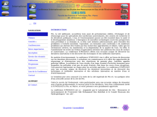 Accéder au site de la conférence