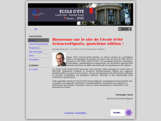Accéder au site de la conférence