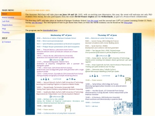 Accéder au site de la conférence