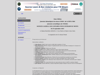 Accéder au site de la conférence