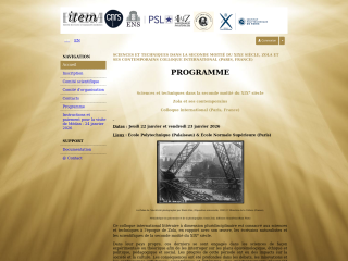 Accéder au site de la conférence