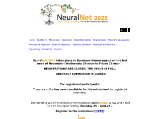 Accéder au site de la conférence