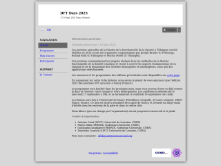 Accéder au site de la conférence