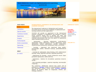 Accéder au site de la conférence