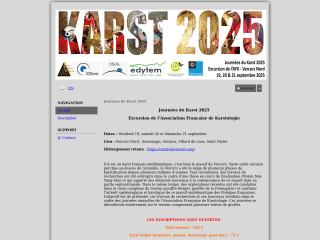 Accéder au site de la conférence