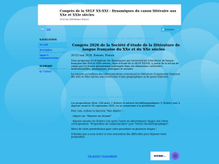 Accéder au site de la conférence