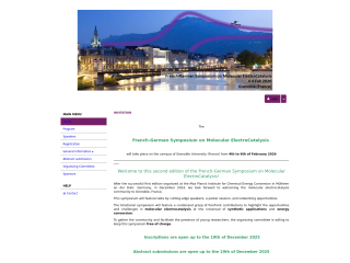 Accéder au site de la conférence