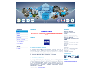 Accéder au site de la conférence