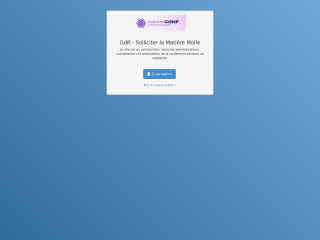 Accéder au site de la conférence