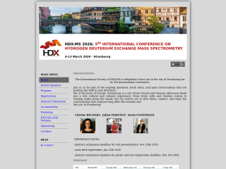 Accéder au site de la conférence